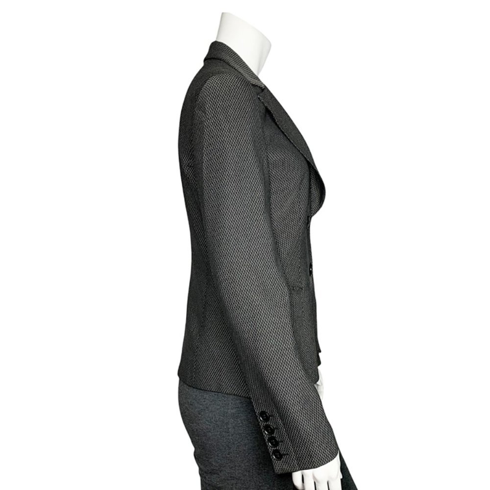 EMPRIO ARMANI Fitted Wool Blend Blazer - Picture 3 of 10